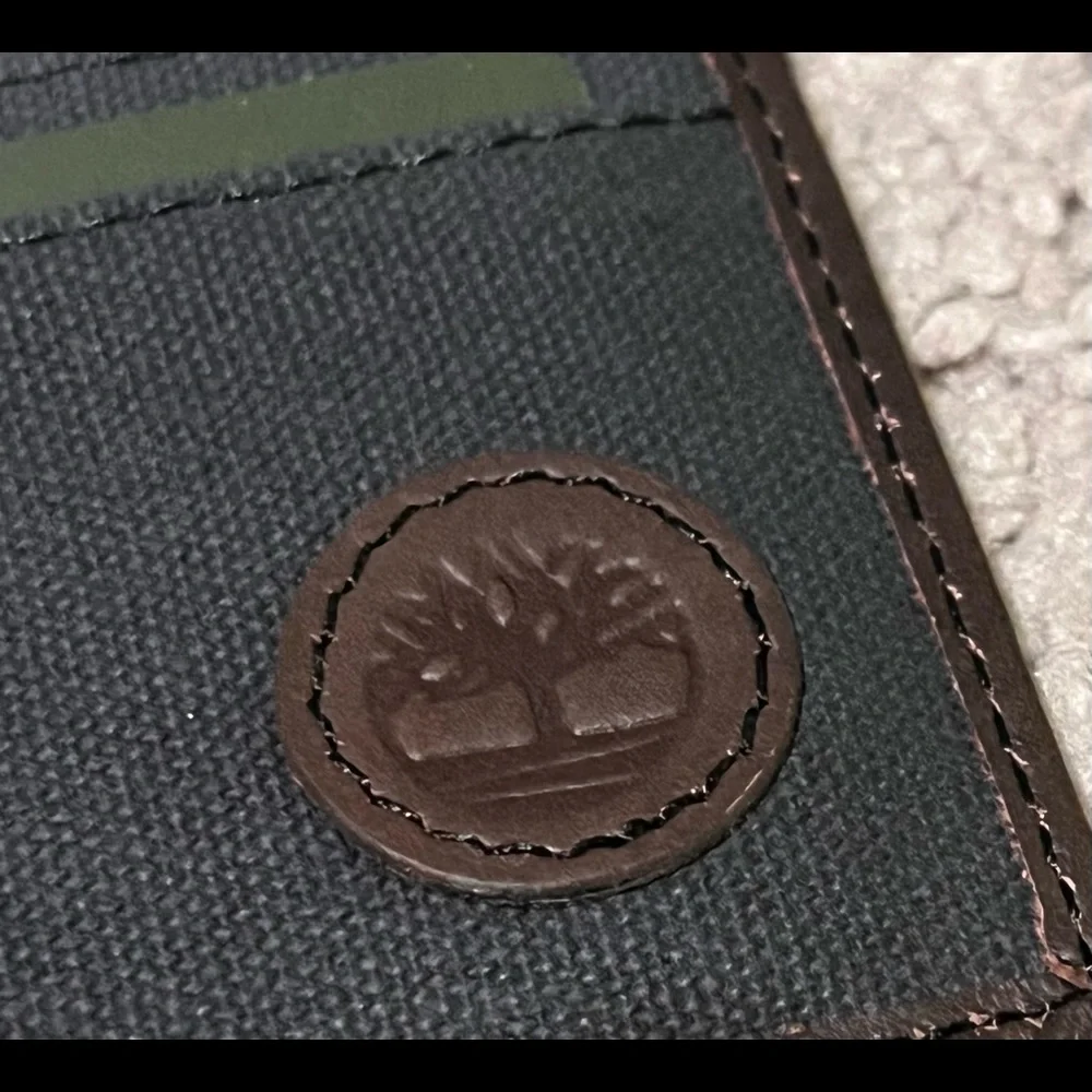 Timberland ID Card Case Wallet and Key Ring FOB Gift Boxed Set new blue green